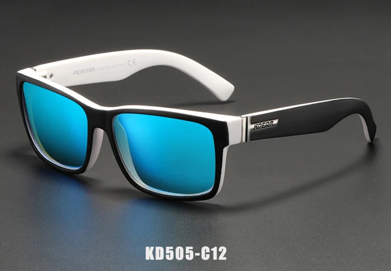 KDEAM Revamp Of Sport Men Sunglasses Polarized Shockingly Colors Sun Glasses Outdoor Driving Photochromic Sunglass With Box - chinatopmarket