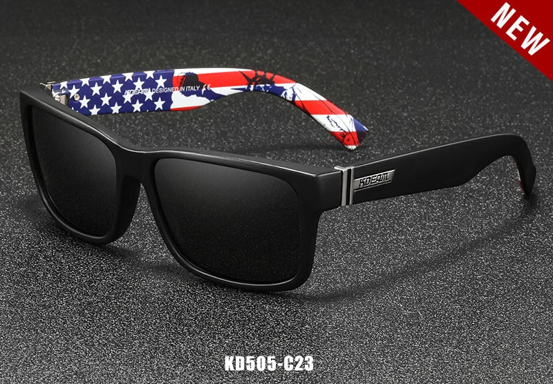 KDEAM Revamp Of Sport Men Sunglasses Polarized Shockingly Colors Sun Glasses Outdoor Driving Photochromic Sunglass With Box - chinatopmarket