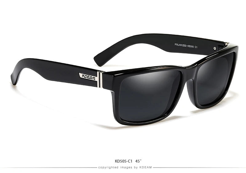 KDEAM Revamp Of Sport Men Sunglasses Polarized Shockingly Colors Sun Glasses Outdoor Driving Photochromic Sunglass With Box - chinatopmarket