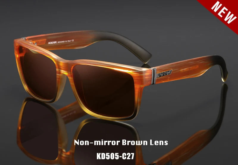 KDEAM Revamp Of Sport Men Sunglasses Polarized Shockingly Colors Sun Glasses Outdoor Driving Photochromic Sunglass With Box - chinatopmarket