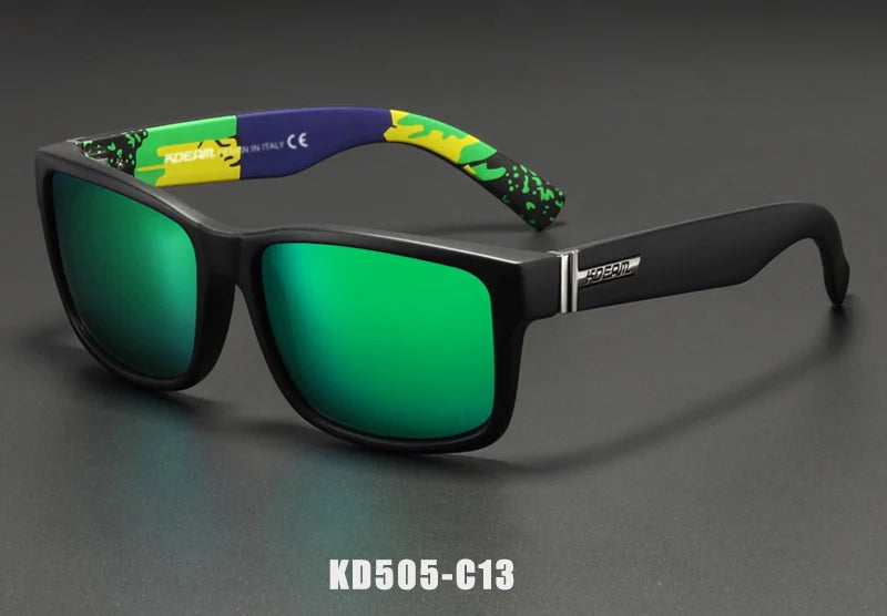 KDEAM Revamp Of Sport Men Sunglasses Polarized Shockingly Colors Sun Glasses Outdoor Driving Photochromic Sunglass With Box - chinatopmarket