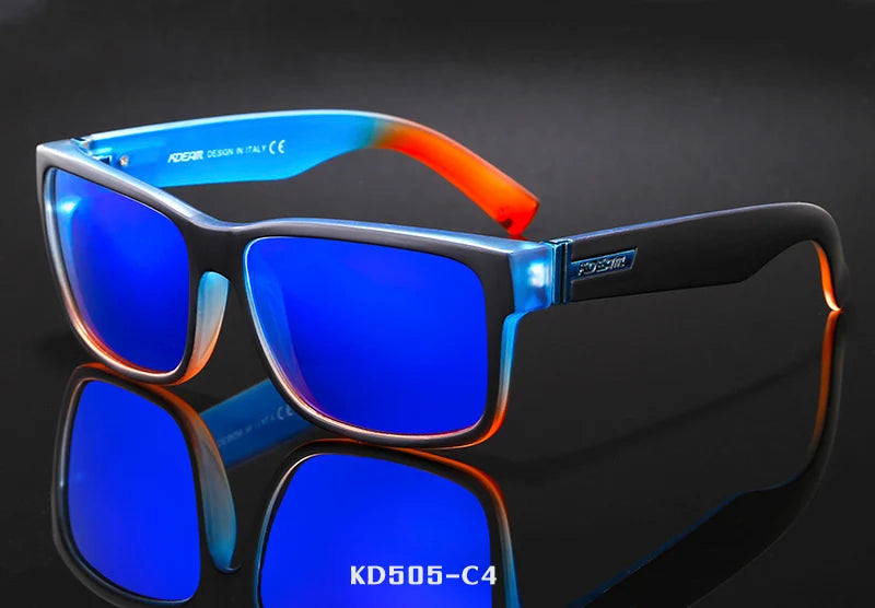 KDEAM Revamp Of Sport Men Sunglasses Polarized Shockingly Colors Sun Glasses Outdoor Driving Photochromic Sunglass With Box - chinatopmarket