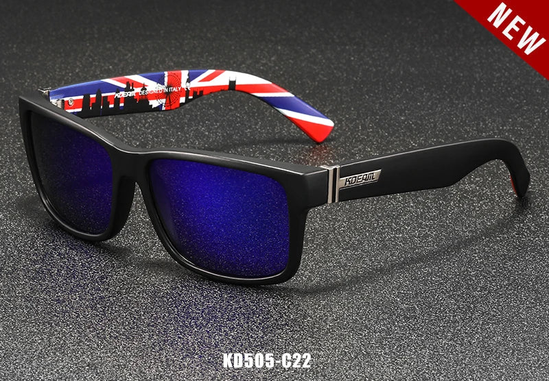 KDEAM Revamp Of Sport Men Sunglasses Polarized Shockingly Colors Sun Glasses Outdoor Driving Photochromic Sunglass With Box - chinatopmarket