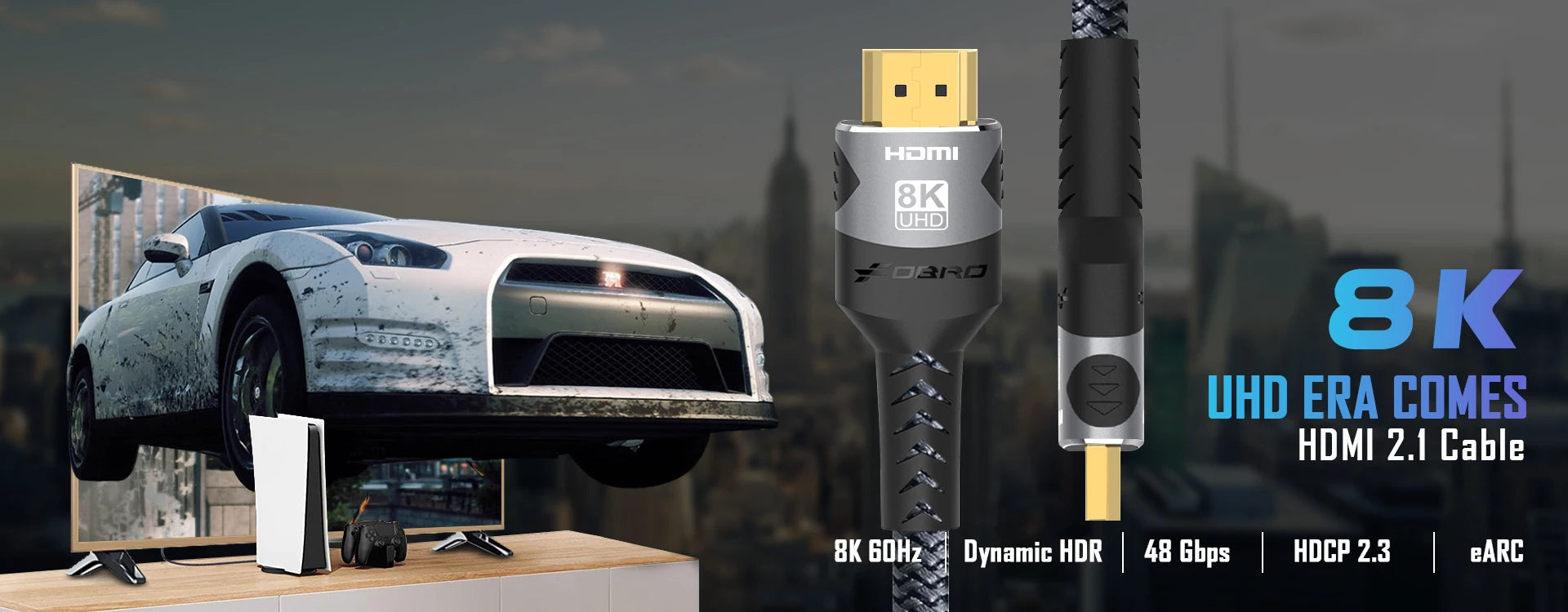 USB C to HDMI Cable 8K@60Hz 4K@120Hz Type C to HDMI-Compatible HDTV Cable for TV Converter MacBook Air iPad USB-C HDMI Adapter - chinatopmarket