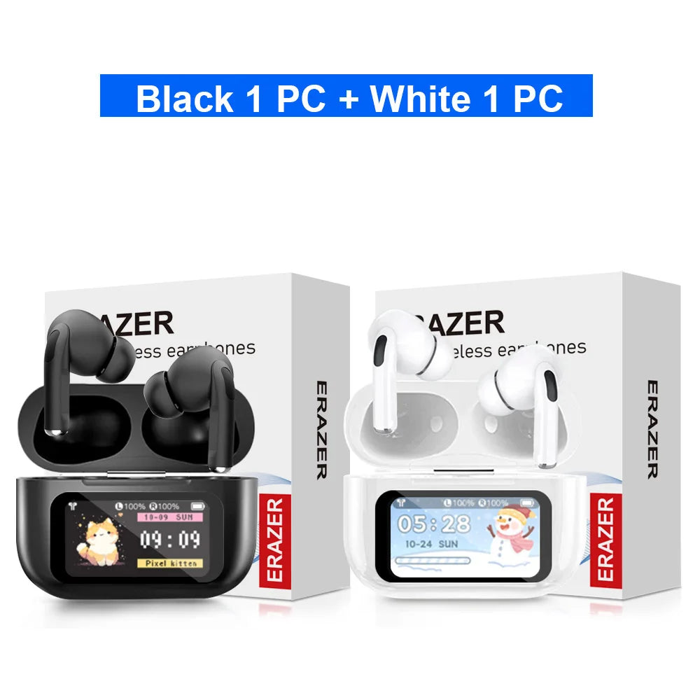 Choice ERAZER Airs Pro Wireless Bluetooth Earphones Touch Screen Headphones HiFi Earbuds ANC Noise Reduction Headsets HD Call