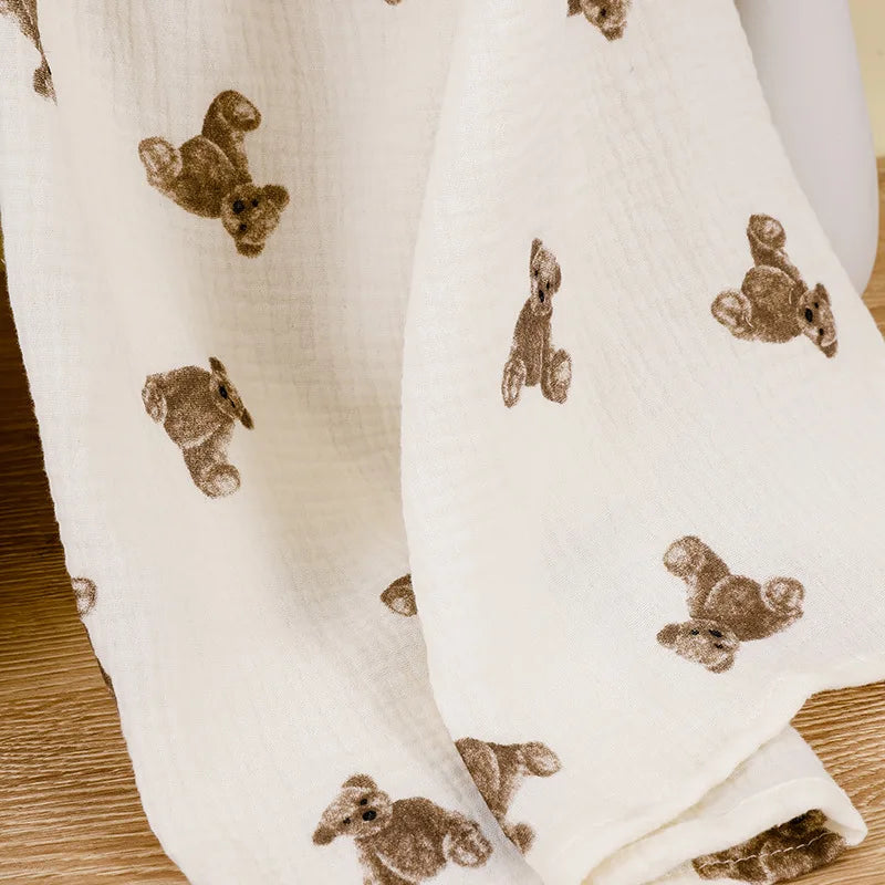 Breathable Baby Nursing Cover Maternity Breastfeeding Cover Cotton Muslin Baby Feeding Blanket Privacy Apron Stroller Blankets - chinatopmarket