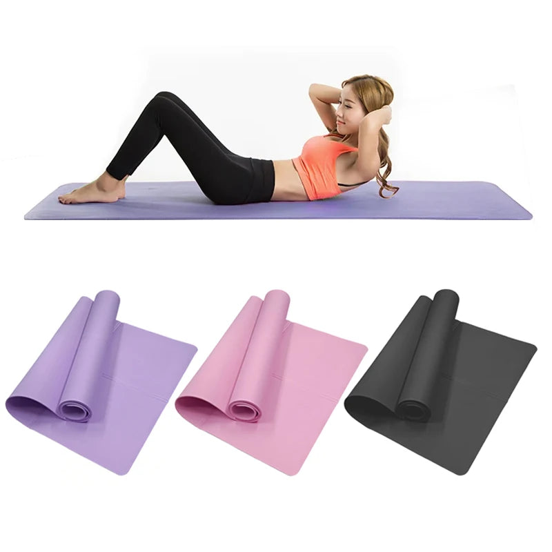 4MM Thick EVA Yoga Mats Anti-slip Sport Fitness Mat Blanket For Exercise Yoga And Pilates Gymnastics Mat Fitness Equipment - chinatopmarket