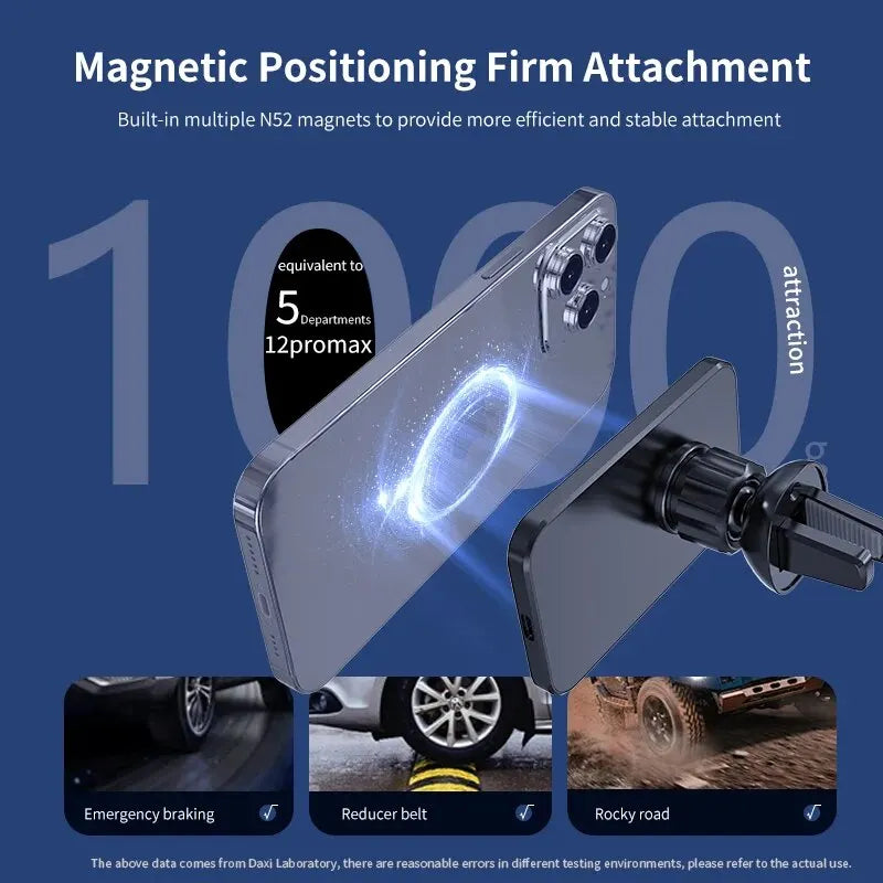 30W Magnetic Car Wireless Charger For iPhone 15 14 13 12 Pro Max Mini Macsafe Car Phone Holder Stand Mount Fast Charging Station - chinatopmarket