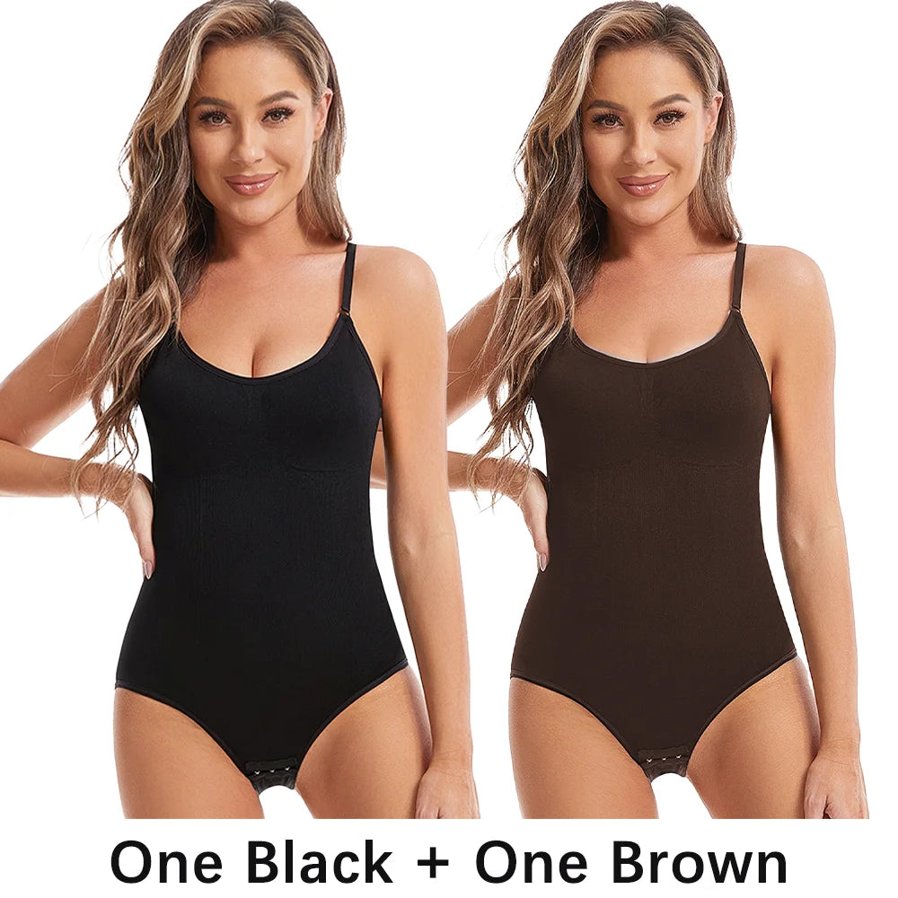 Drop Shipping Women Sexy Shapewear Seamless Slimming Butt Lifter Shaper Smooth Out Bodysuit Open Crotch High Elastic Body Suits - chinatopmarket