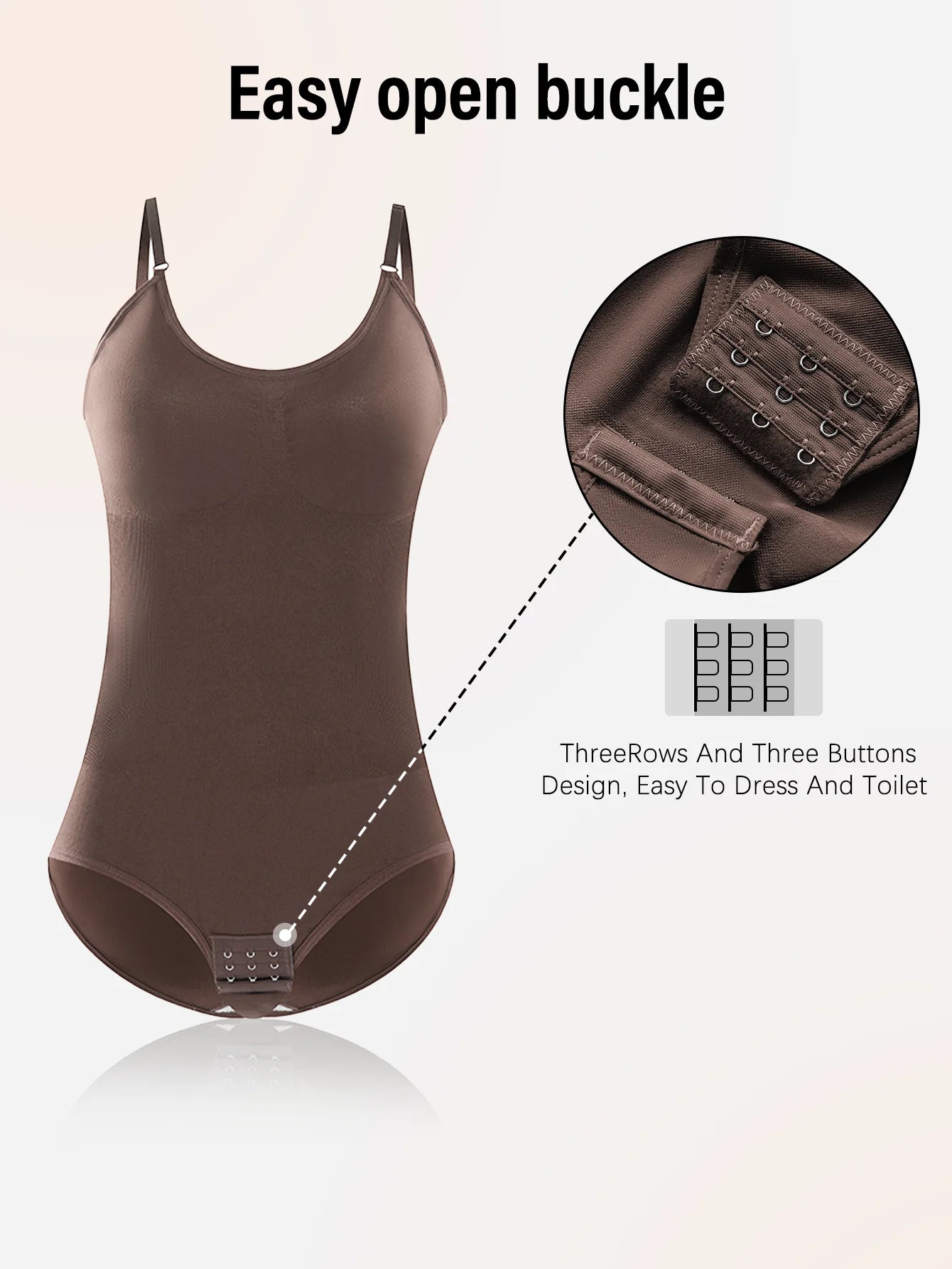 Drop Shipping Women Sexy Shapewear Seamless Slimming Butt Lifter Shaper Smooth Out Bodysuit Open Crotch High Elastic Body Suits - chinatopmarket