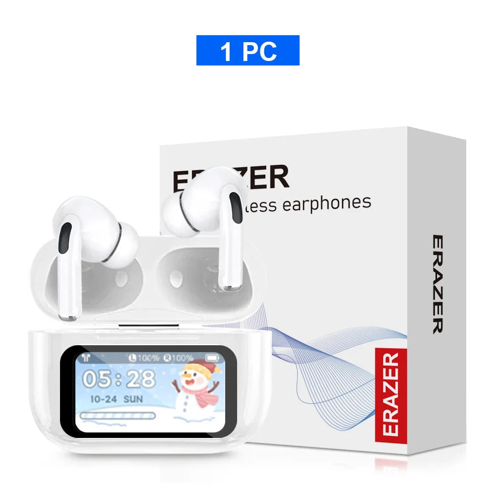Choice ERAZER Airs Pro Wireless Bluetooth Earphones Touch Screen Headphones HiFi Earbuds ANC Noise Reduction Headsets HD Call