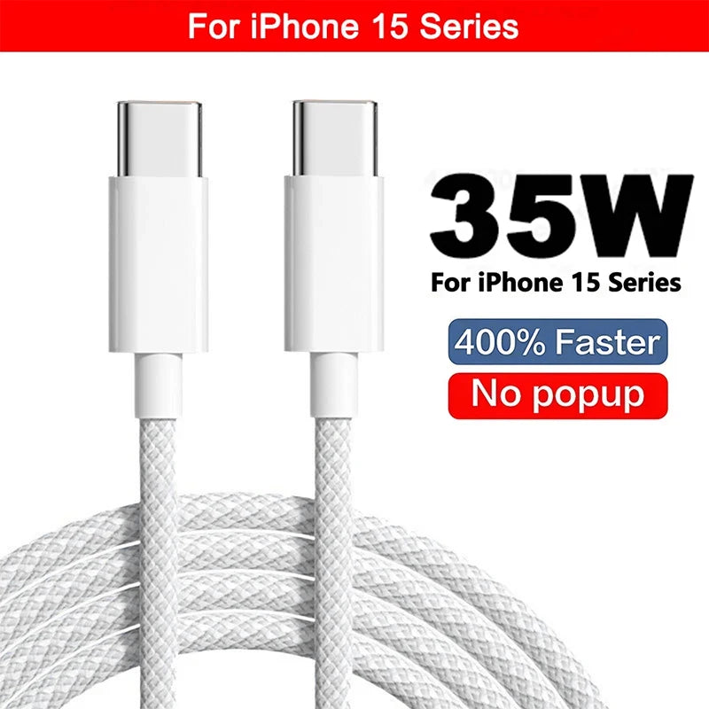 PD 30W USB Cable For Apple iPhone 15 14 13 12 11 Pro Max 7 8 Plus XS X XR Fast Charging USB C Cable Charge Date Wire Accessories - chinatopmarket