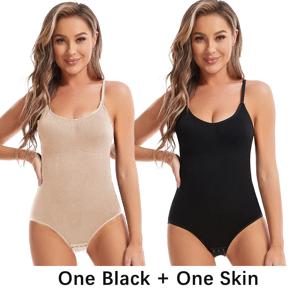 Drop Shipping Women Sexy Shapewear Seamless Slimming Butt Lifter Shaper Smooth Out Bodysuit Open Crotch High Elastic Body Suits - chinatopmarket