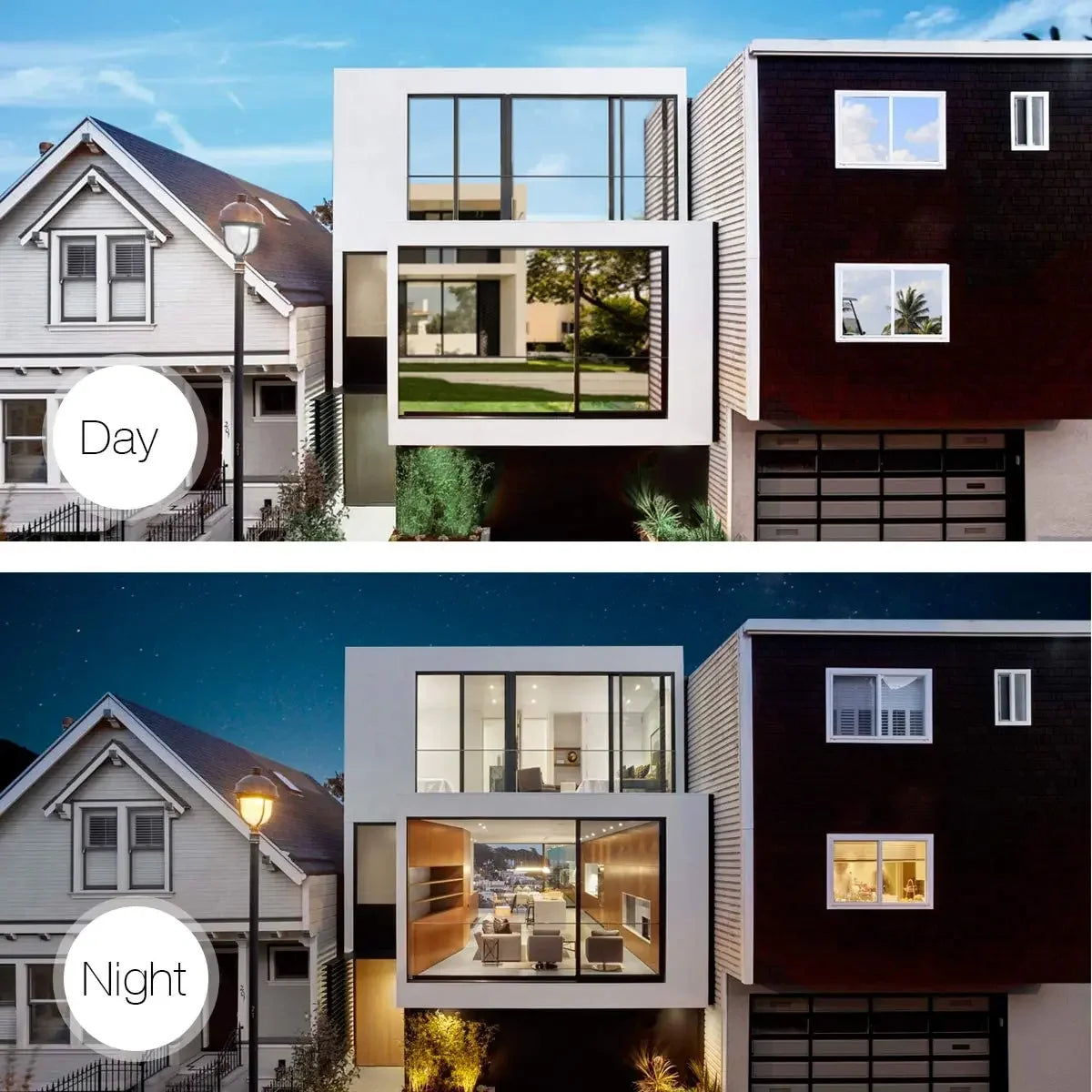 Multi-size One Way Mirror Window Film Privacy Sun Blocking Glass Sticker Heat Control Reflective Film Self Adhesive Window Tint - chinatopmarket