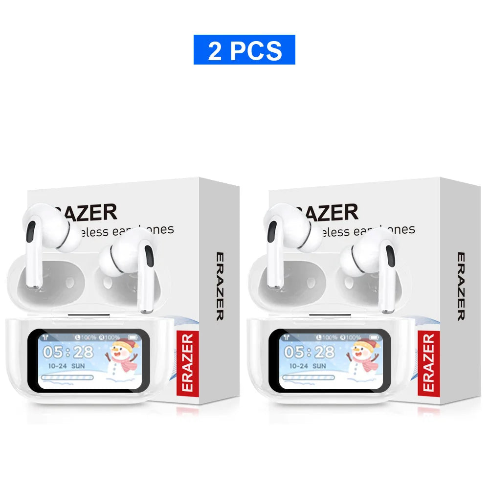 Choice ERAZER Airs Pro Wireless Bluetooth Earphones Touch Screen Headphones HiFi Earbuds ANC Noise Reduction Headsets HD Call