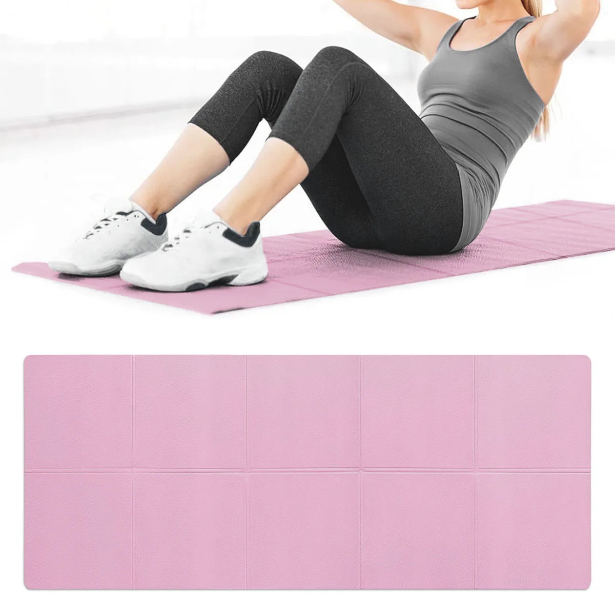 4MM Thick EVA Yoga Mats Anti-slip Sport Fitness Mat Blanket For Exercise Yoga And Pilates Gymnastics Mat Fitness Equipment - chinatopmarket