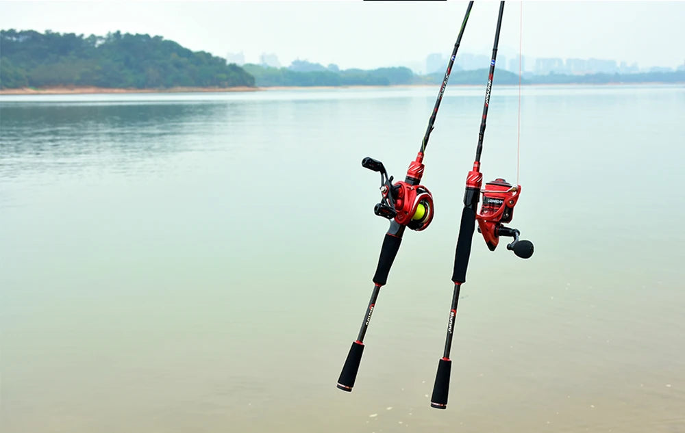 BIUTIFU Traveller Spinning Casting Fuji Lure Mini Rock Fishing Rod 1.8/2.1/2.4/2.7/3.0m Carbon Baitcasting PHISHGER Fast 5-42g - chinatopmarket