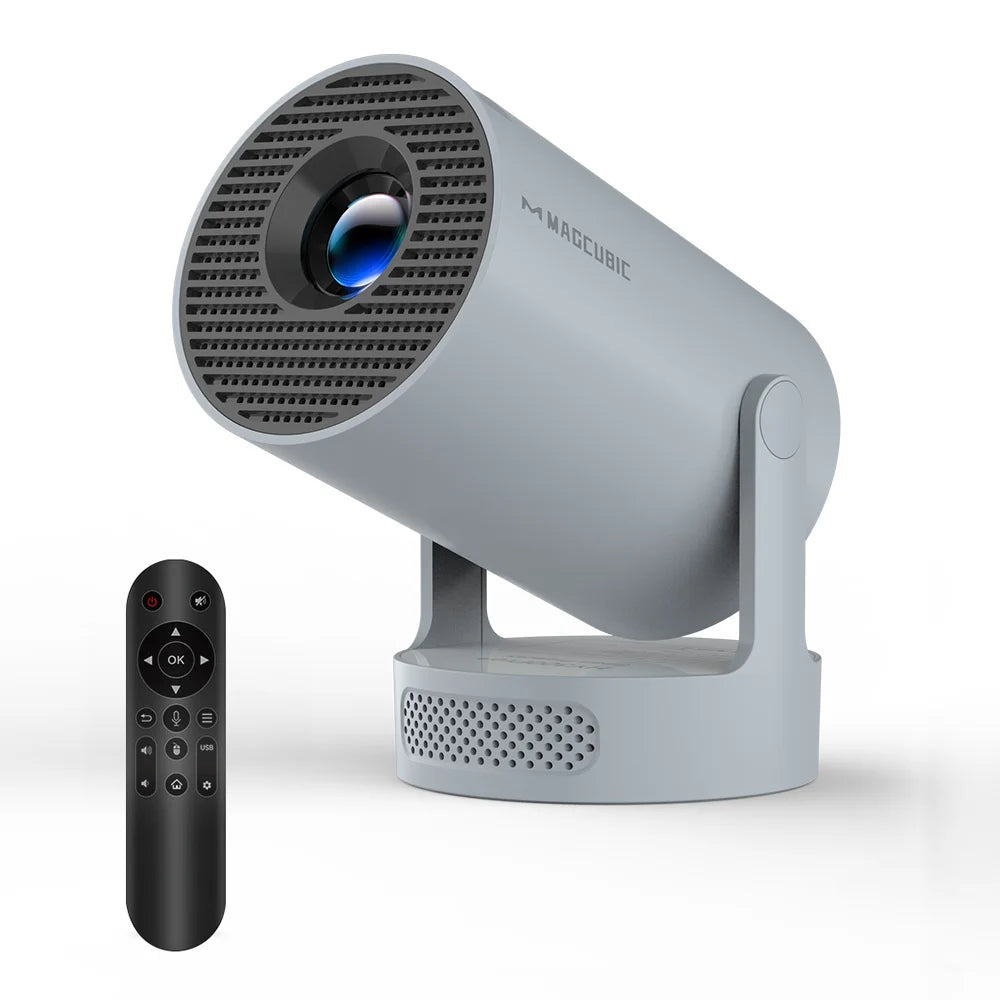 Magcubic 8K HY300 Pro + Projector Built in 5W Speaker 1280*720P Android 14 8000 Lumens Wifi6 BT5.4 Outdoor Portable Projector - chinatopmarket