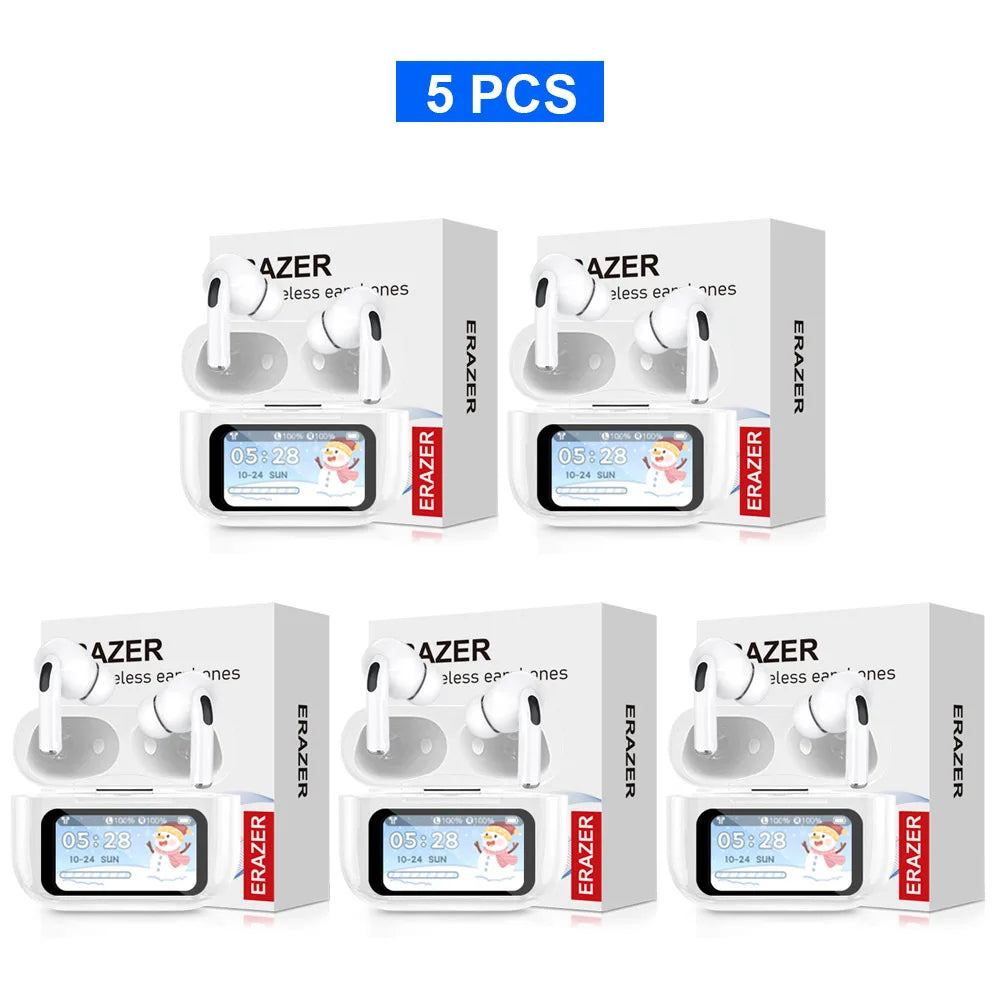 Choice ERAZER Airs Pro Wireless Bluetooth Earphones Touch Screen Headphones HiFi Earbuds ANC Noise Reduction Headsets HD Call