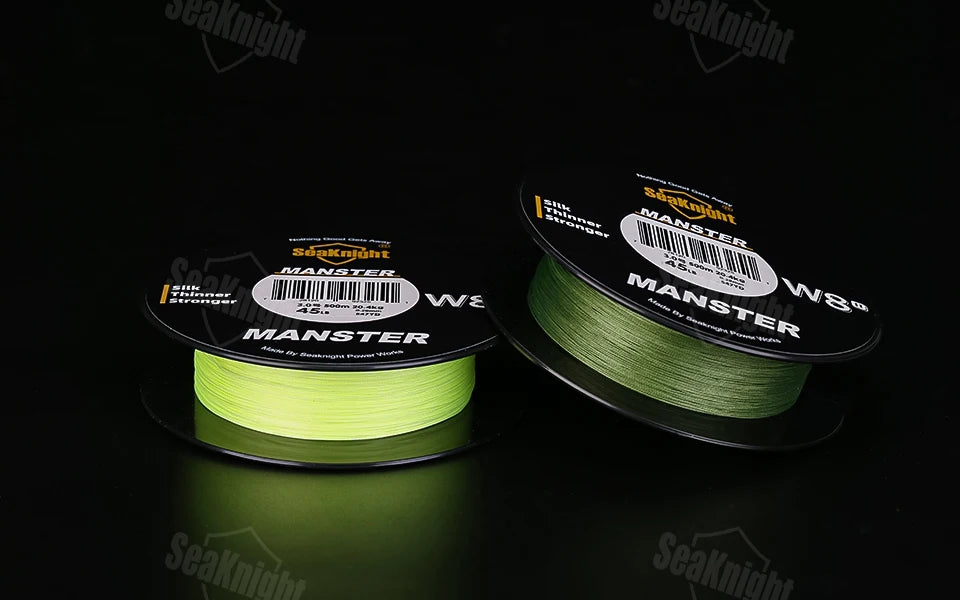 SeaKnight Brand W8 II Series Fishing Lines 8 Weaves 500m 300m 150m Upgrade Strong Braided PE Line for Seawater fishing 15-100LBs - chinatopmarket