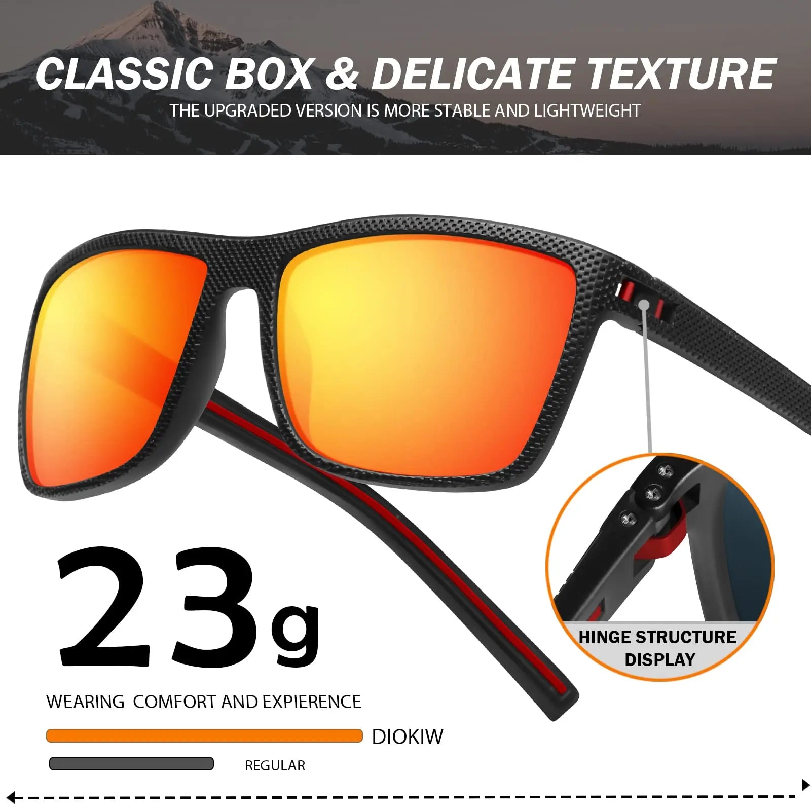3/4 Pack New Designer Box Polarized Colorful Sunglasses for Men and Women Suitable for Driving, Fishing, Outdoor Sports UV400 - chinatopmarket