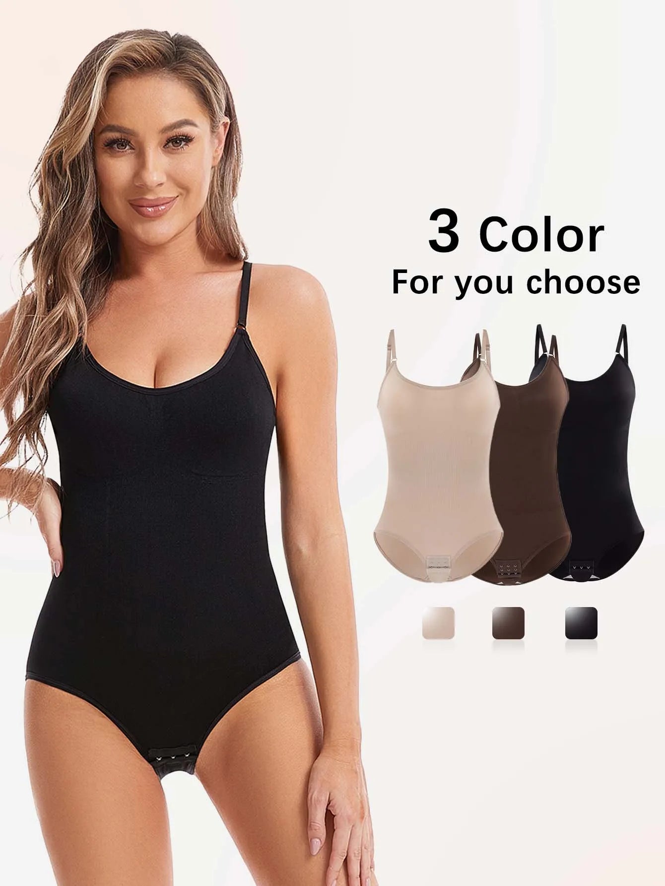 Drop Shipping Women Sexy Shapewear Seamless Slimming Butt Lifter Shaper Smooth Out Bodysuit Open Crotch High Elastic Body Suits - chinatopmarket