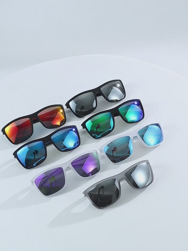 Polarized Colorful Sunglasses for Driving, Fishing, Outdoor Sports