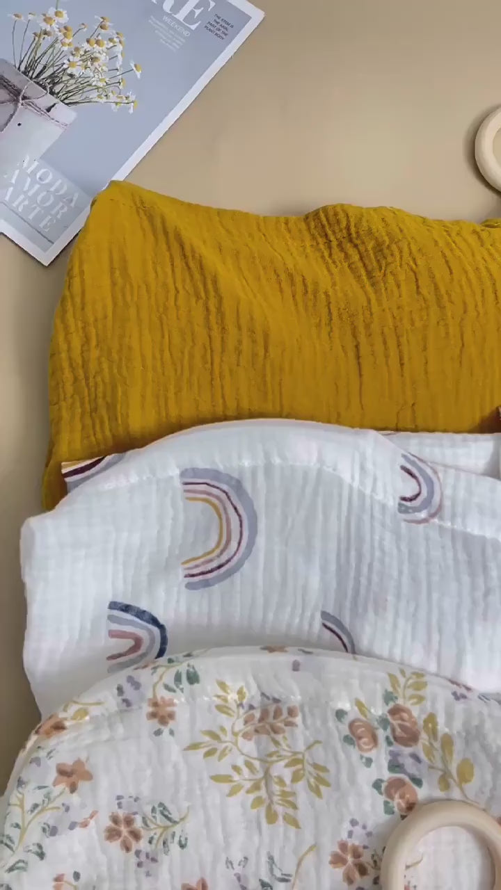 Breathable Baby Nursing Cover Maternity Breastfeeding Cover Cotton Muslin Baby Feeding Blanket Privacy Apron Stroller Blankets